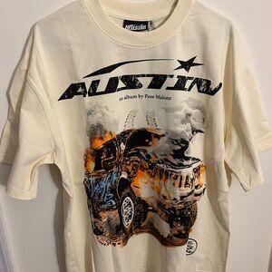 Hellstar Cream Graphic Tee